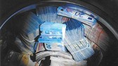 “Rửa” 350.000 EUR trong máy giặt