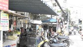 Khu vực thí điểm cho người bán hàng rong tại hẻm 60 Lý Chính Thắng (quận 3). Ảnh: QUANG HUY