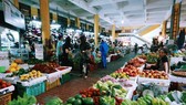Quận huyện được ban hành giá sử dụng diện tích tại chợ