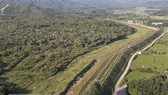 Toàn cảnh khu phi quân sự DMZ ở Cheorwon, tỉnh Gangwon, biên giới Hàn Quốc-Triều Tiên. (Ảnh: Yonhap/TTXVN)