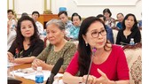 Nghệ sĩ Kim Xuân trăn trở về những khó khăn mà kịch nói TPHCM đang gánh suốt nhiều năm nay. Ảnh: VOV