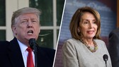 Tổng thống Mỹ Donald Trump và Chủ tịch Hạ viện Nancy Pelosi