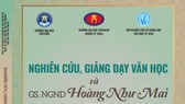 Những đóng góp lớn lao của cố NGND - GS Hoàng Như Mai