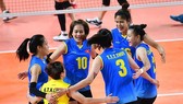 Đội tuyển bóng chuyền nữ Việt Nam tại Asiad 2018. Ảnh: NHẬT ANH