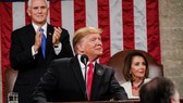 Tổng thống Mỹ Donald Trump đọc thông điệp liên bang trước Quốc hội