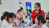 Khóa đào tạo nghề miễn phí do Hội LHPN quận Gò Vấp tổ chức cho phụ nữ trên địa bàn