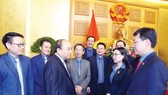 Thủ tướng Nguyễn Xuân Phúc với các đại biểu. Ảnh: TTXVN