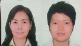 Phạm Thị Thiên Hà (phải) và mẹ là bà Trịnh Thị Hồng Hoa.