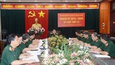 Kỳ họp 13 của Ủy ban Kiểm tra Quân ủy Trung ương. Ảnh: QĐND