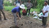Khai quật thám sát khảo cổ học khu vực nhà thờ Trần Tịnh