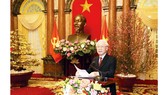 Tổng Bí thư, Chủ tịch nước chúc tết lãnh đạo Đảng, Nhà nước và đồng bào, chiến sĩ cả nước