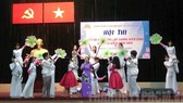 Một tiết mục dự thi qua phần thi kể chuyện. Ảnh: hcmcpv.org.vn