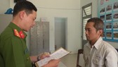 Huỳnh Lâm Huân tại cơ quan điều tra