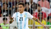 Paulo Dybala trong màu áo Argentina.