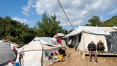 Người tị nạn ở đảo Samos. Ảnh: UNHCR