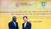 Bộ trưởng Ngoại giao Bờ Biển Ngà đến thăm và làm việc tại T&T Group Bộ trưởng Ngoại giao Bờ Biển Ngà đến thăm và làm việc tại T&T Group