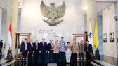 Đoàn đại biểu cấp cao TPHCM tại Đại học Indonesia. Ảnh: KIỀU PHONG
