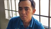 Đối tượng Quốc tại cơ quan công an. Ảnh: CHÍ THẠCH