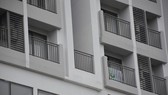 Tầng 8 nơi xảy ra vụ việc. Ảnh: CHÍ THẠCH