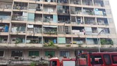 Lực lượng chức năng tại hiện trường.