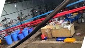 Kho hóa chất sản xuất ma tuý lớn nhất cả nước