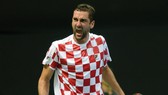 Marin Cilic trong màu áo tuyển Croatia ở Davis Cup