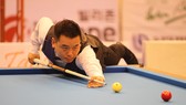 Tay cơ Cho Jae Ho đoạt HCV nội dung carom ba băng. ẢNH: NHẬT ANH
