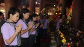 Đoàn cán bộ tuyên giáo, báo chí TPHCM viếng mộ cố Tổng Bí thư Trần Phú