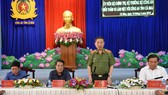 Bộ trưởng Bộ Công an làm việc với Công an tỉnh Cà Mau