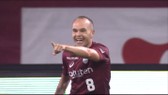 Andres Iniesta ghi bàn thắng đầu tiên tại J League