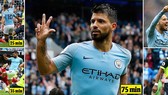 Man City - Southampton 6-1: Aguero, Silva, Sane ghi bàn, Sterling lập cú đúp