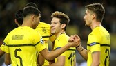 Monaco - Borussia Dortmund 0-2: Guerreiro lập cú đúp, soán ngôi đầu của Atletico