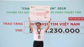 Chạy Vì Trái tim 2018 gây quỹ hơn 5 tỷ đồng: Giúp cứu sống hơn 180 trẻ bị bệnh tim