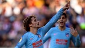 Rayo Vallecano - Atletico 0-1: Griezmann ghi bàn may mắn, HLV Simeone tạm vươn lên nhì bảng