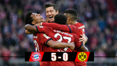 Bayern Munich - Borussia Dortmund 5-0: Hummels, Lewandowski, Martinez, Gnabry mang chiến thắng 5 sao