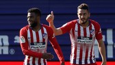 Eibar - Atletico Madrid 0-1: Vắng Griezmann, Thomas Lemar kịp tỏa sáng, HLV Simeone củng cố ngôi nhì