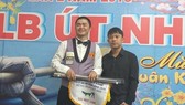 Nguyễn Quốc Nguyện với chức vô địch lần 2.