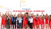 Đội Viettel lần đầu ghi tên ở V-League. Ảnh: MINH HOÀNG