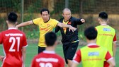Đội tuyển Việt Nam kết thúc 2 tuần tập luyện tại Hàn Quốc. Ảnh: MINH HOÀNG