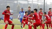 Đức Chinh hy vọng sẽ tìm được vị trí đá chính. Ảnh: MINH HOÀNG