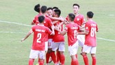 Hà Tĩnh thẳng tiến ở ngôi đầu bảng. Ảnh: DƯƠNG THU