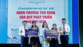 Hơn 2,3 tỷ đồng học bổng cho tân sinh viên