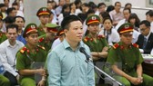 Former OceanBank Chairman Ha Van Tham in court (Source: VNA)