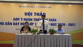 Địa phương lo triển khai dạy học lớp 1 theo chương trình giáo dục phổ thông mới