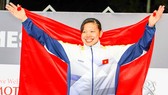 Ánh Viên đã bảo vệ thành công HCV 200m hỗn hợp cá nhân tại AIMAG. Ảnh: DŨNG PHƯƠNG