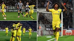 PAOK - Chelsea 0-1: Chỉ 7 phút, Willian mang về chiến thắng cho HLV Maurizio Sarri