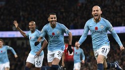 Man City - Man United 3-1: Silva, Aguero, Gundogan giúp Pep Guardiola tiếp tục hạ Mourinho
