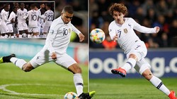 Moldova - Pháp 1-4: Griezmann, Varane, Giroud, Mbappe thăng hoa, HLV Deschamps giành gọn 3 điểm