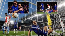 Chelsea - Slavia 4-3 (chung cuộc 5-3): Pedro, Giroud tỏa sáng, HLV Maurizio Sarri giành vé bán kết