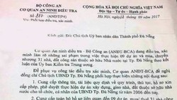 Bộ Công an yêu cầu Chủ tịch UBND TP Đà Nẵng phối hợp điều tra việc mua bán nhà công sản